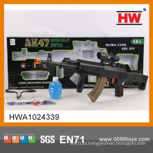 Novo Design 67CM pistola de sniper de brinquedo de cor sólida com infravermelho e óculos (bomba de cristal 1200)